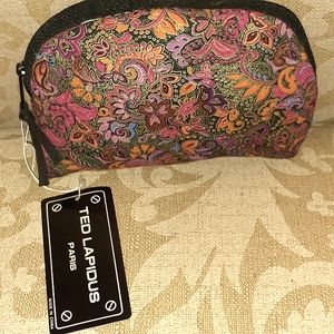 TED LAPIDUS COSMETIC BAG POUCH NWT